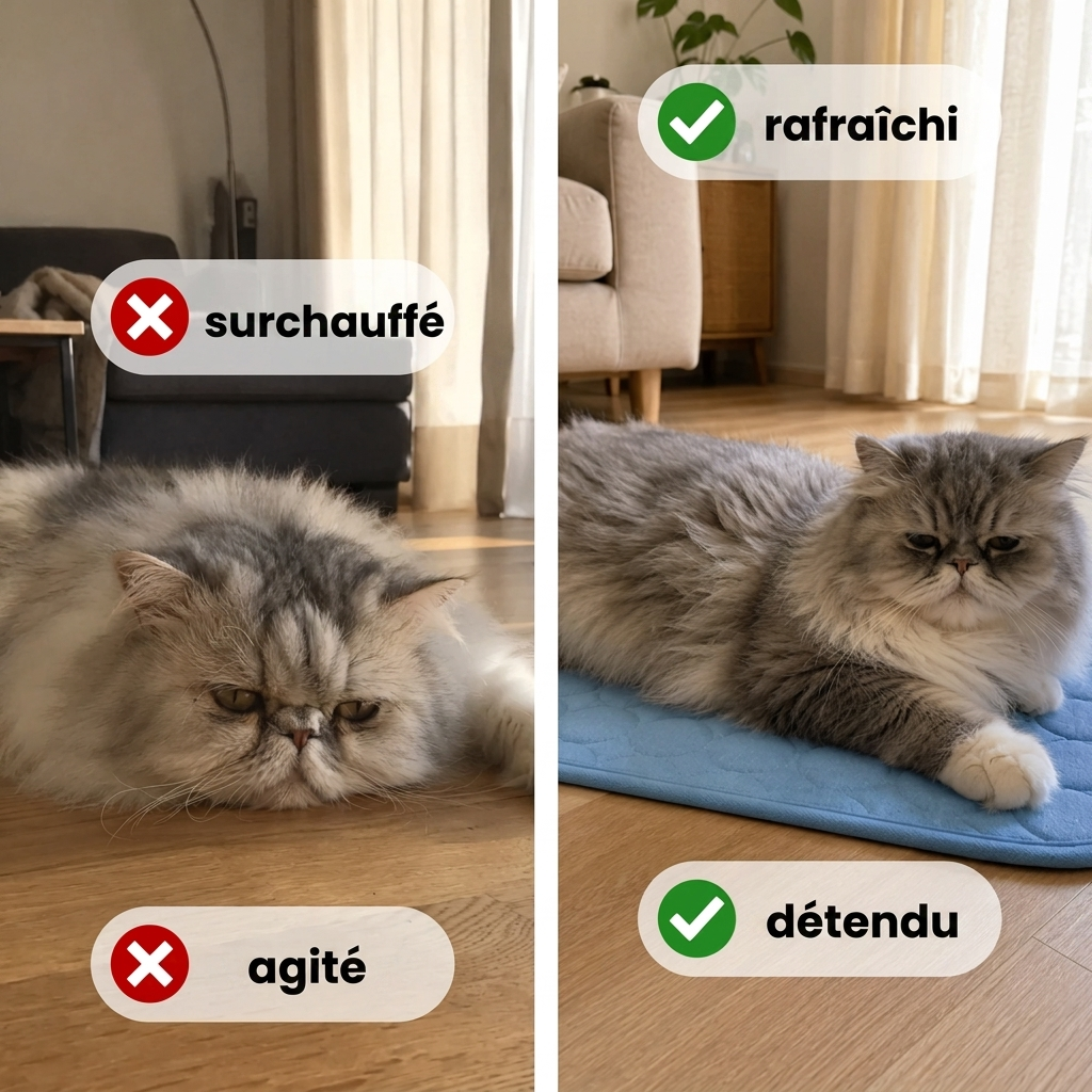 Tapis rafraîchissant Domylea (2 pour 1)